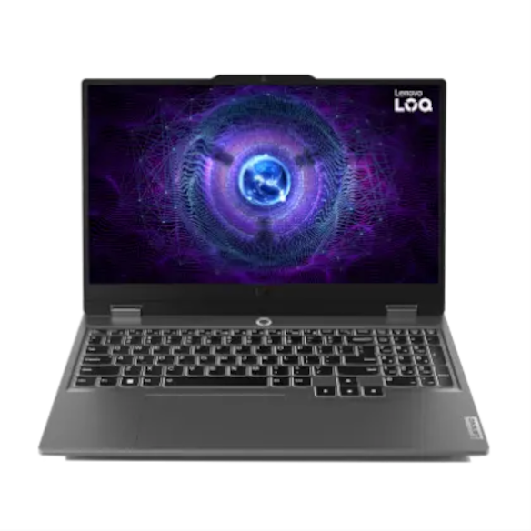 Lenovo LOQ 15IRX9 83KH0002BR aberto
