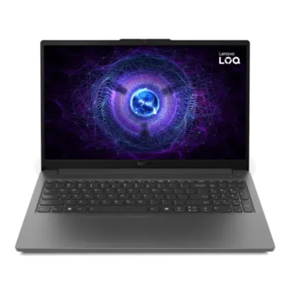 Lenovo LOQ Essential Gen 9 83ME0007BR aberto
